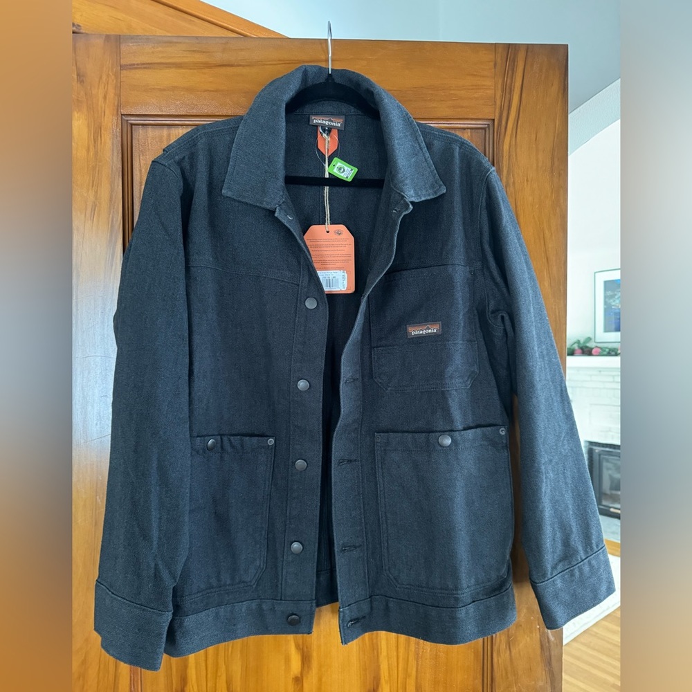 NWT Men’s Patagonia iron forge hemp canvas chore coat size M